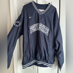 Vintage Reebok Penn State Windbreaker Pullover - Size XL
